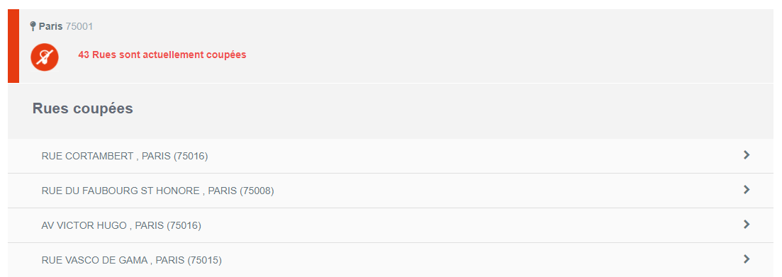Coupure d'électricité détectée par Enedis